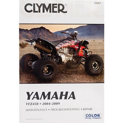 Clymer Repair Manual for Yamaha YFZ 450 (2012–2013)