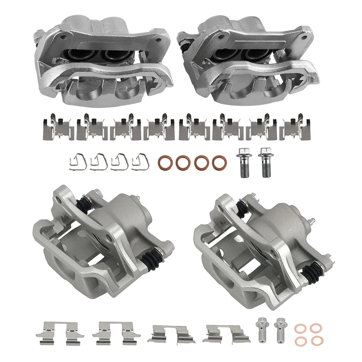 Front & Rear Disc Brake Caliper Assembly for Toyota Highlander (2010–2013) 19-B3350