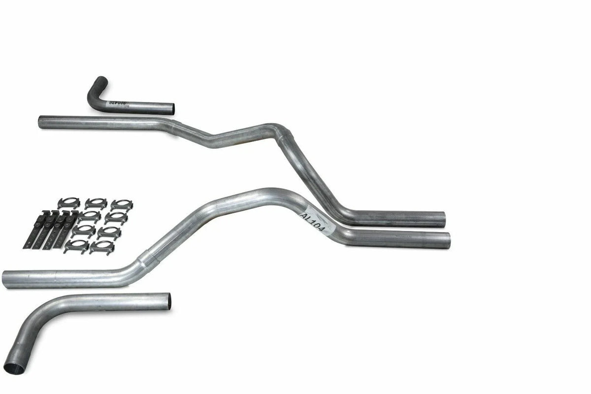 2.5" Dual Exhaust Kit for Ford F150 (2021–2025) No Muffler Side Exit