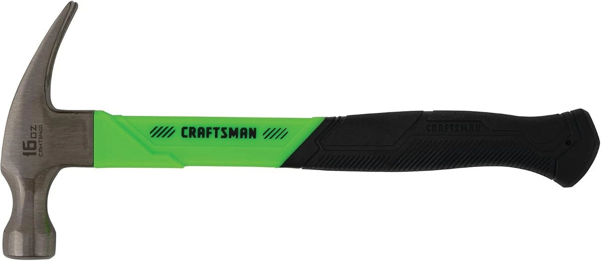 16 oz Hammer for General Purpose Use with Fiberglass Grip
