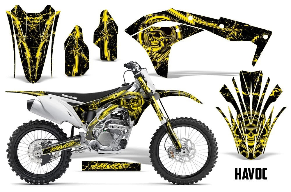 Graphic Stickers Decals for Kawasaki KX250F (2017–2020)