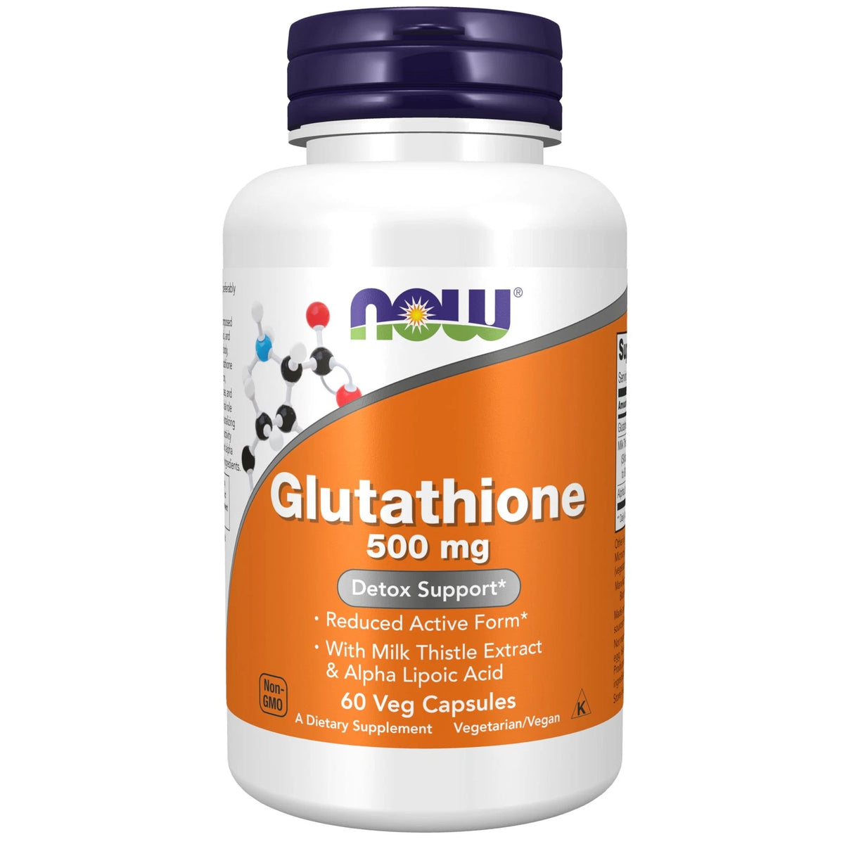 Glutathione 500 mg Supplements for NOW Foods (60 Count)