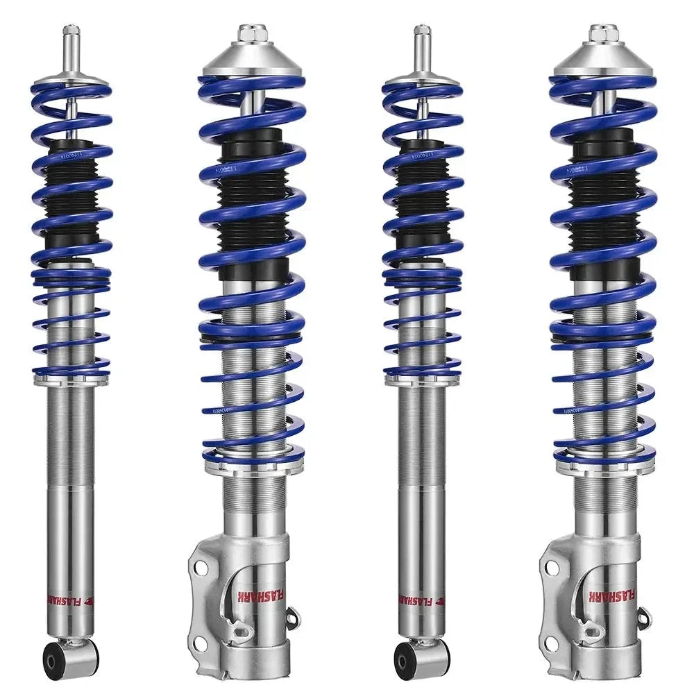 Set of 4 Coilover Shock Absorbers for VW Golf MK2 MK3 (1985–2000)