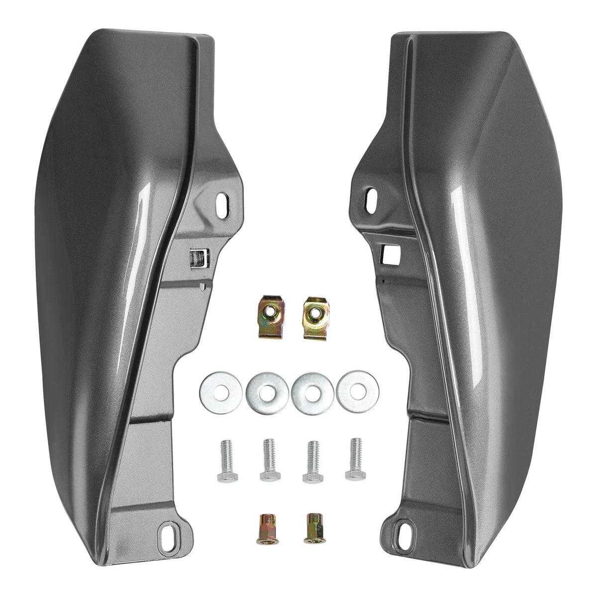 Mid Frame Air Deflectors for Harley Electra Road Glide (2009–2023) Charcoal Pearl