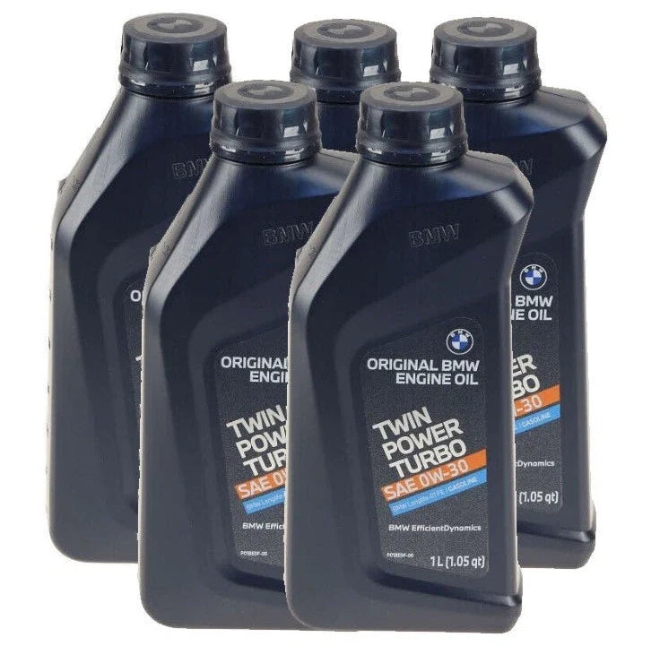 5 Liters Engine Oil Twin Power Turbo 0W-30 LL01 for BMW E60 E61 (2006–2010)