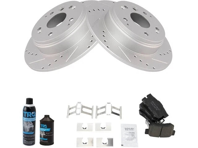 Brake Pad and Rotor Kit for Acura TL (2004–2008) 84393YRGT
