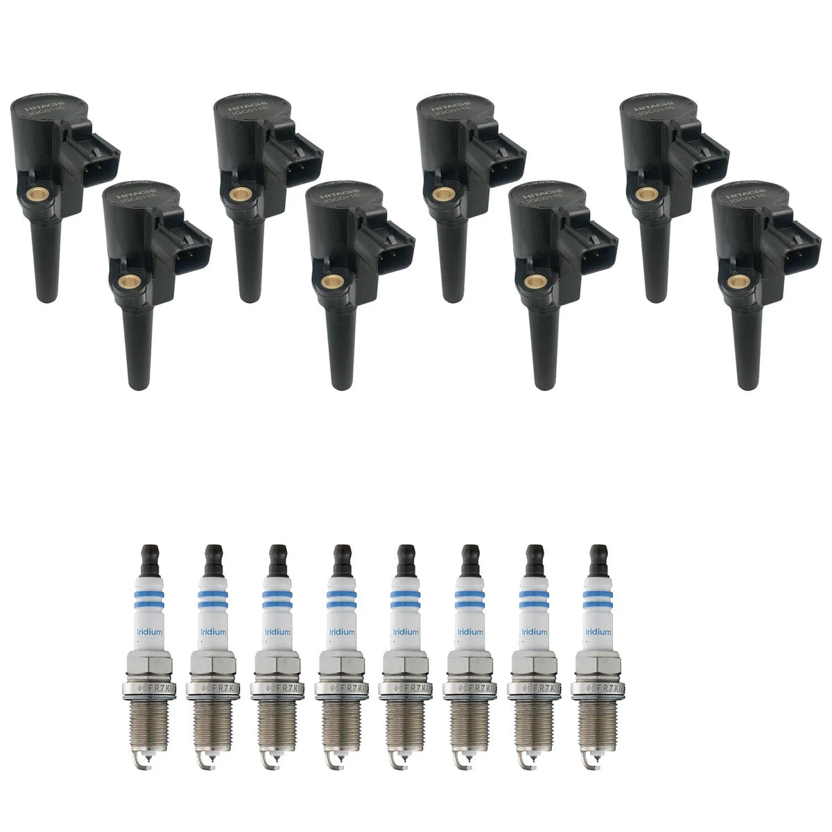 Set of 8 Ignition Coils & Spark Plugs for LS 3.9 V8