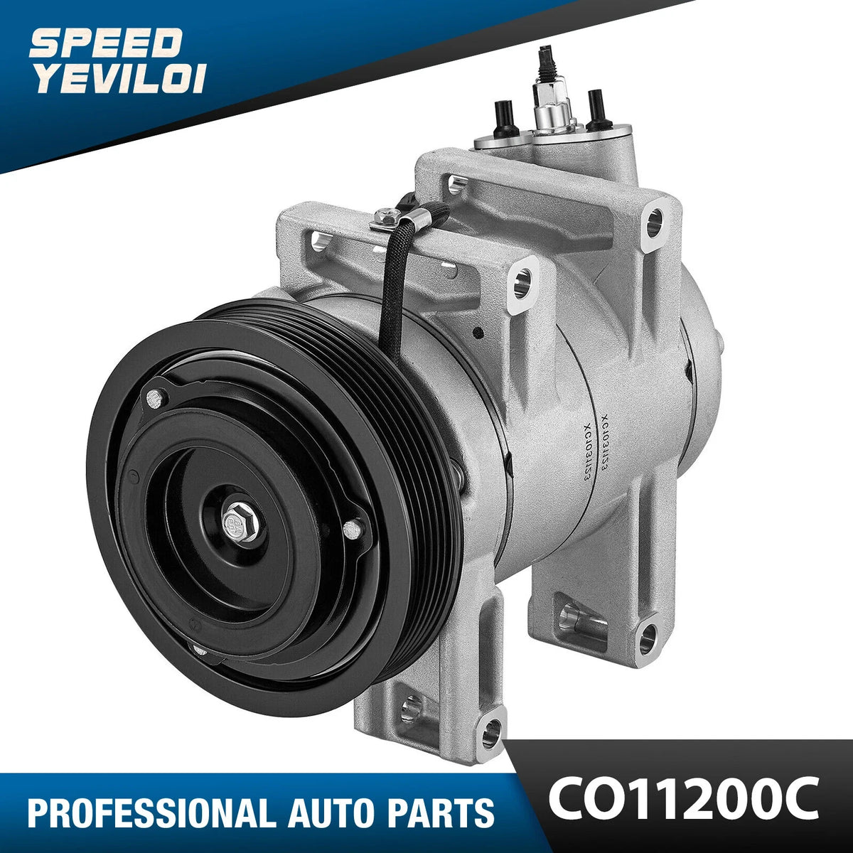 AC Compressor w/ Clutch for Nissan Rogue (2008–2015) 2.5L