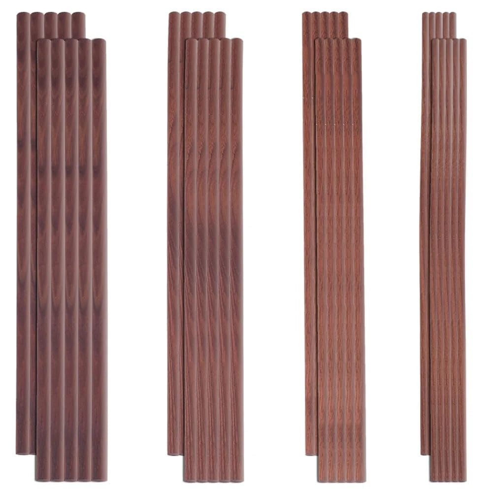 32Pcs Walnut Dowel Rods 6 Inch for Woodworking