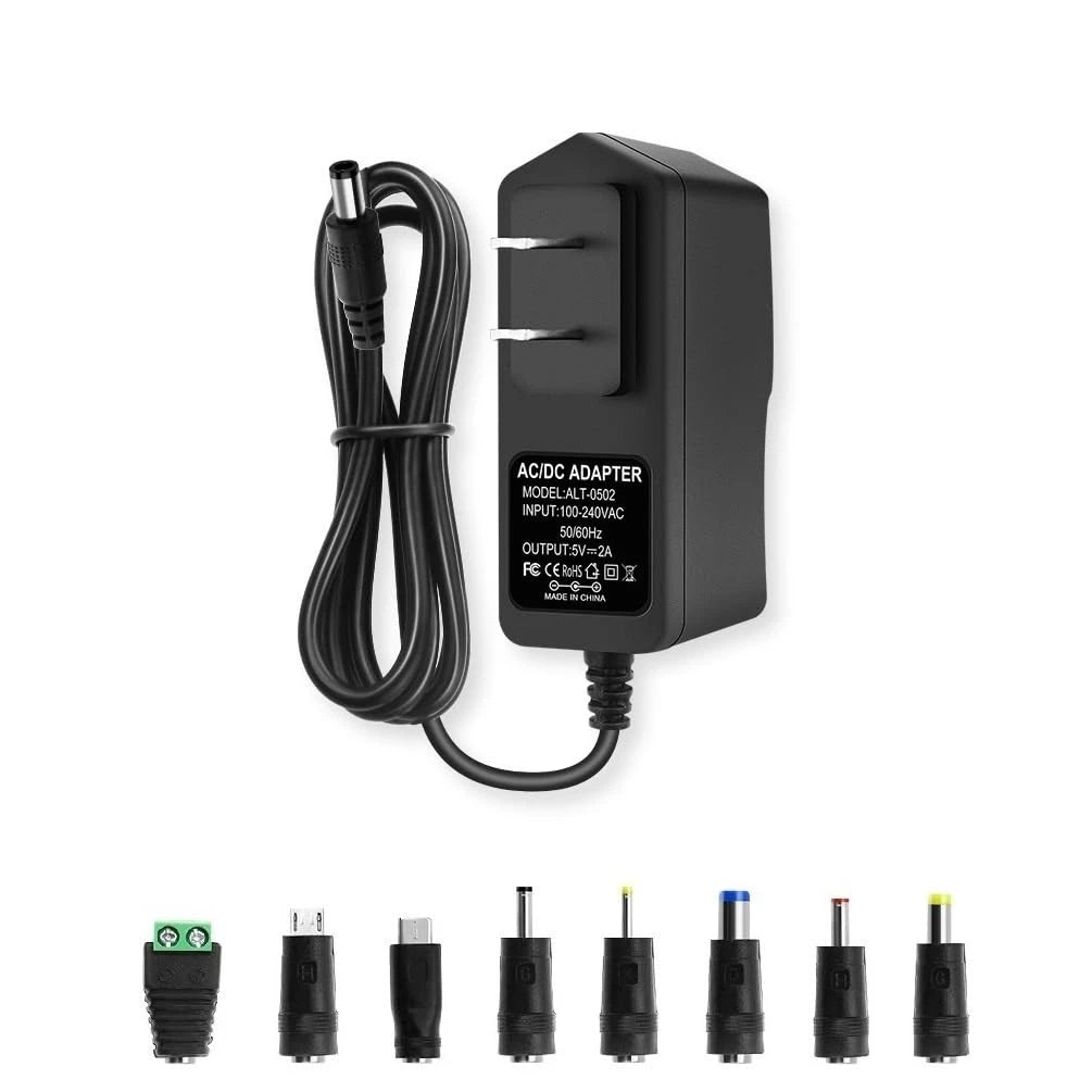 5V 2A Power Supply Adapter for AC to DC (100-240)