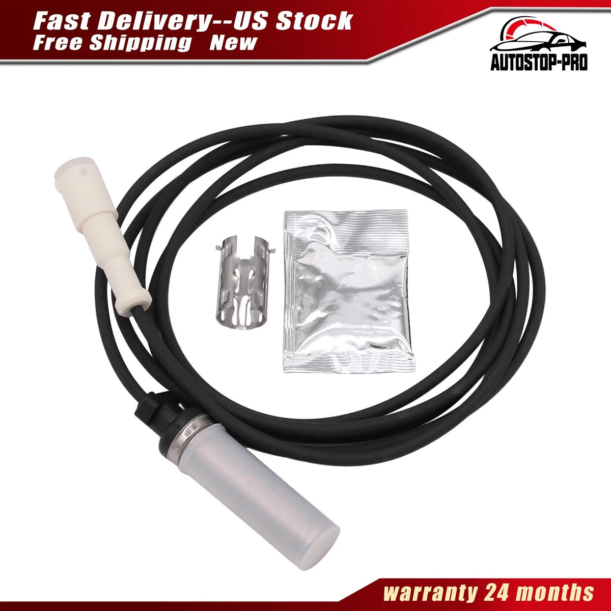 ABS Wheel Speed Sensor for Freightliner Mack Volvo Peterbilt (9705012, 970-5012)