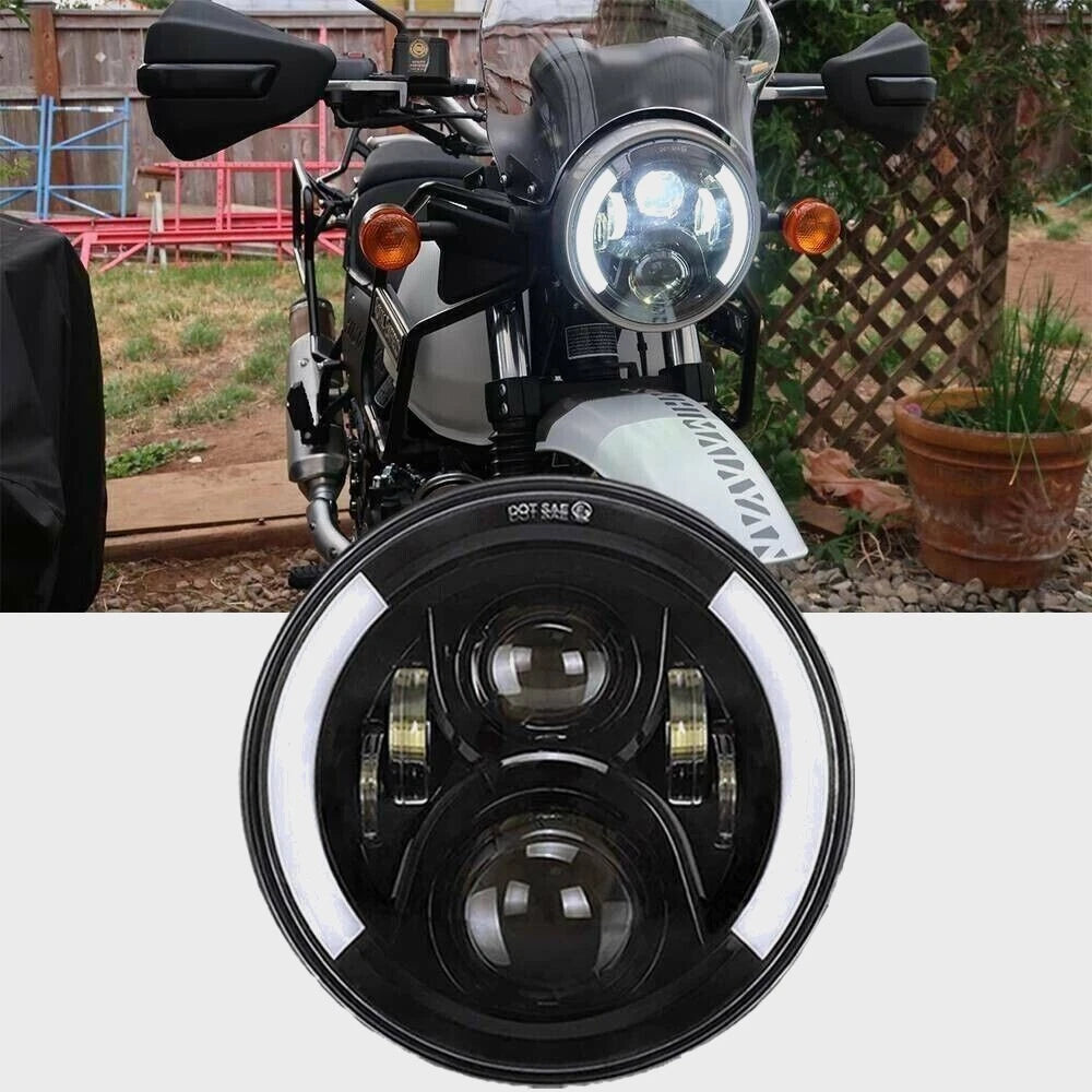 7" LED Projector Headlight for Royal Enfield Himalayan (2018–2019)