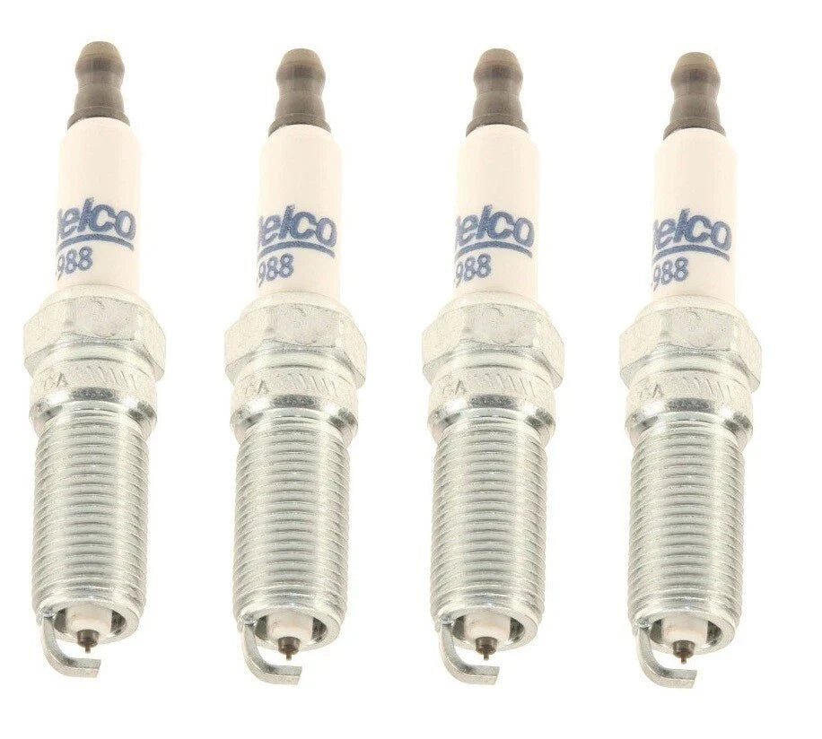 Set of 4 Spark Plugs for GMC Canyon, Land Rover Range Rover Evoque (L4)