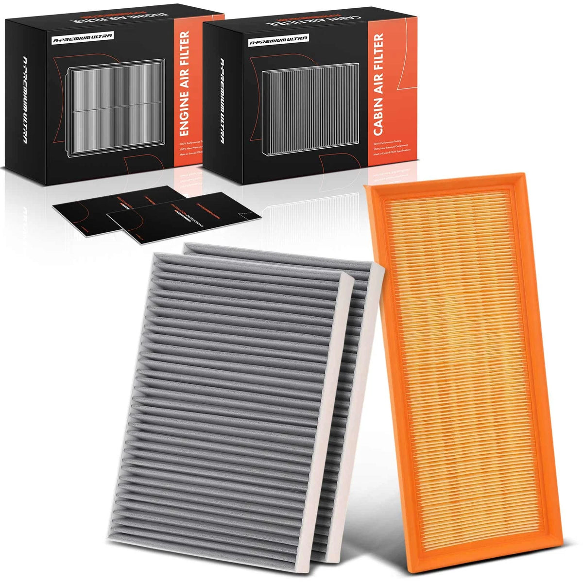 Engine & Active Carbon Cabin Air Filter for Mercedes CL63 AMG (2011–2014)