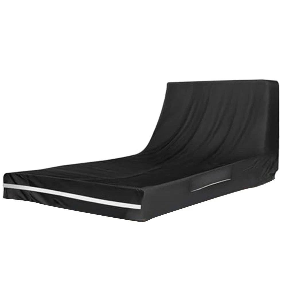 Waterproof Tipper Trailer Cover for 7x12 Foot Trailers (Black)