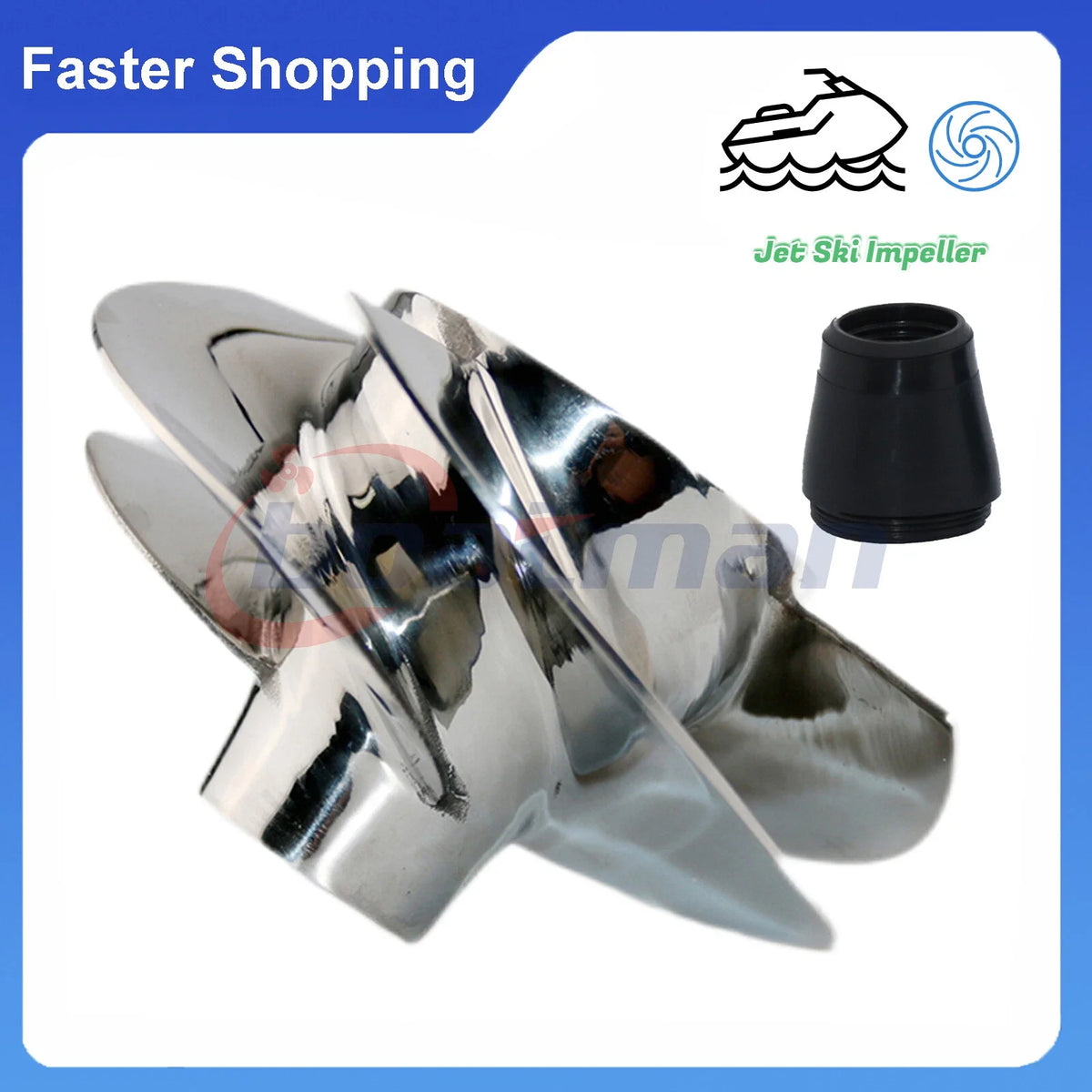 Impeller for Seadoo GTI GTS SE 130 170 GTX170 (SR-CD-12/20A)