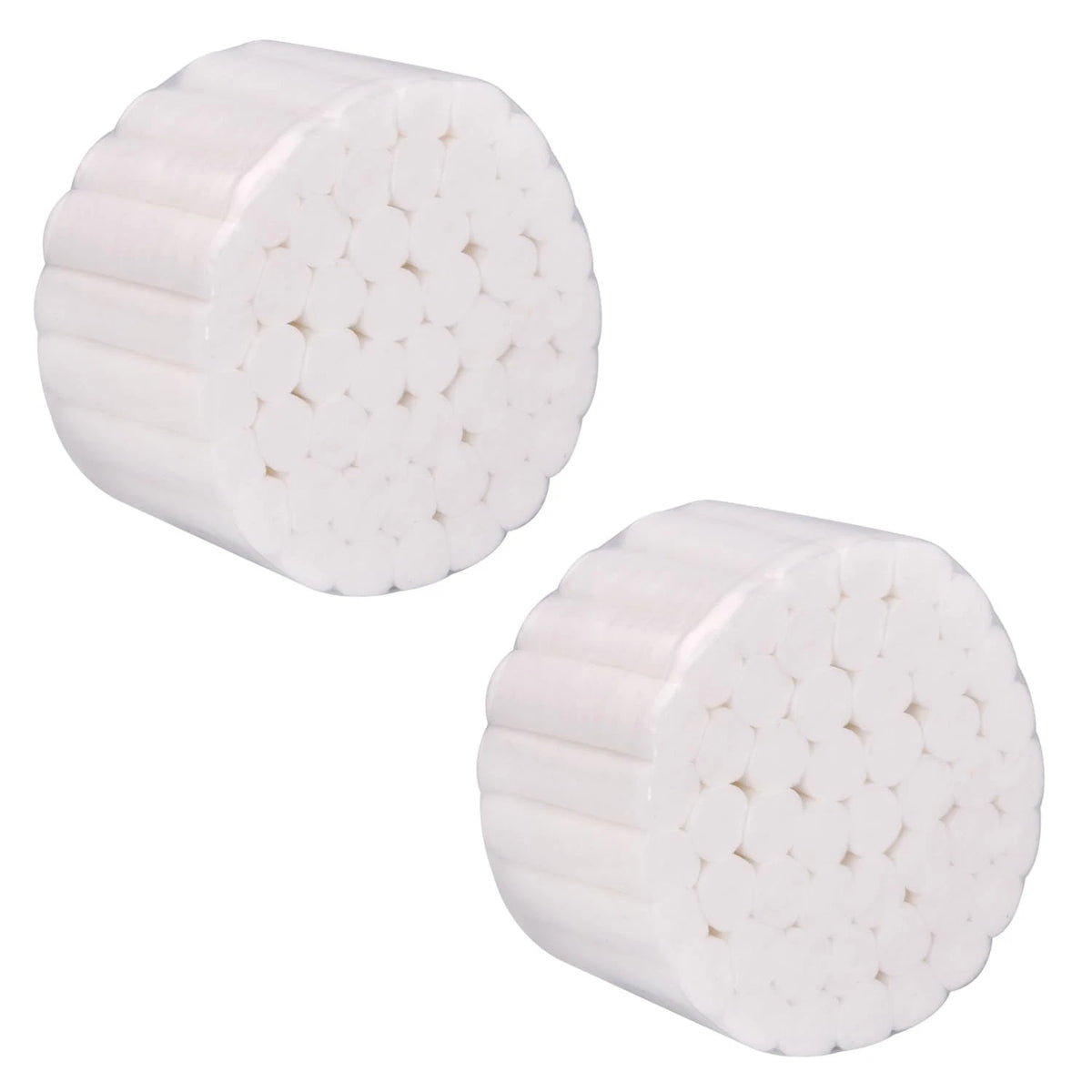 100 Count Dental Cotton Rolls for Absorbent Plugs (Nose Bleed Stoppers)