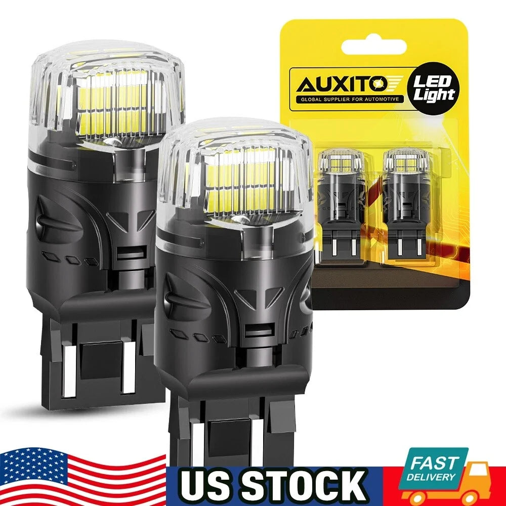 2X AUXITO 7443 7440 LED Backup Reverse Light Bulbs 6500K for Vehicles
