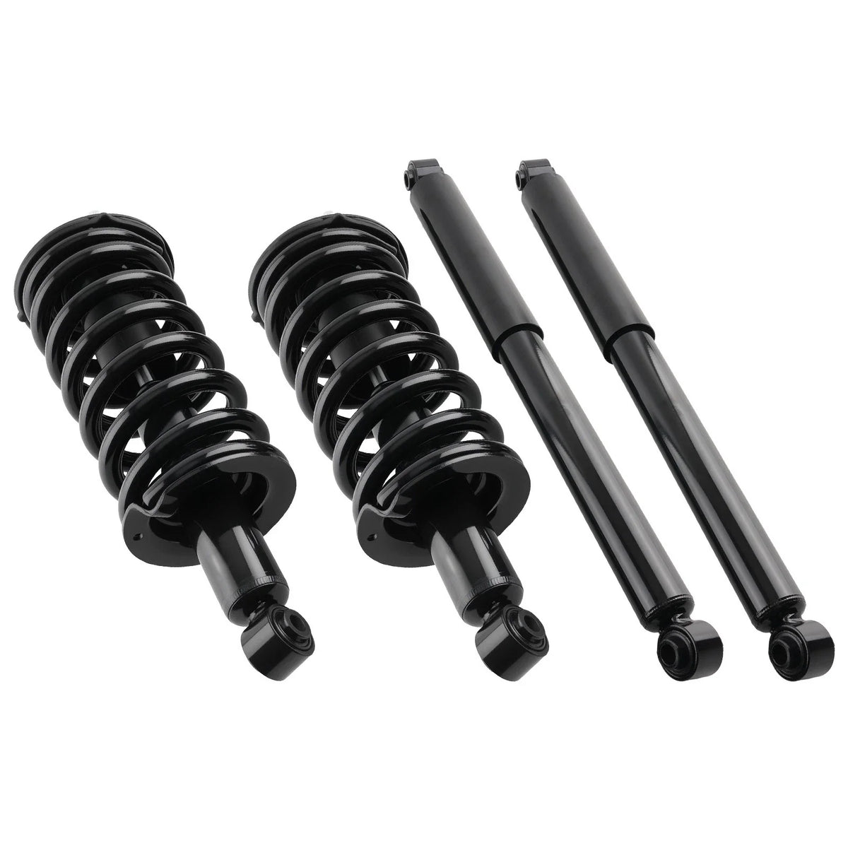 Front Struts + Rear Shock Absorbers for Nissan Titan 4WD (2004–2015)