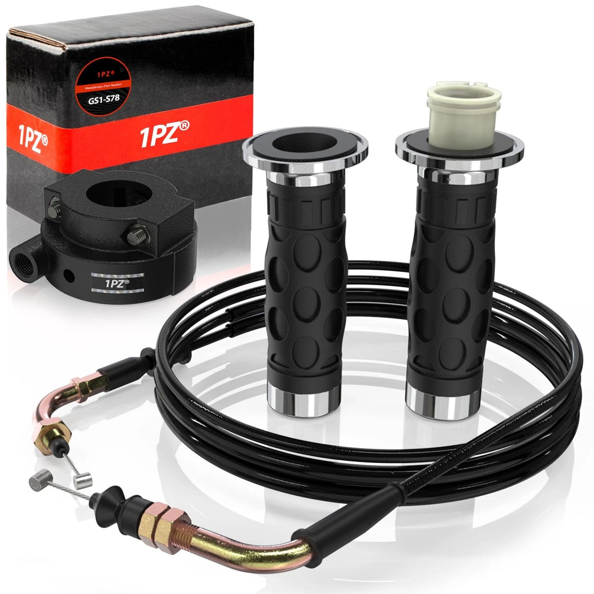 Throttle Twist Grip Set with Cable for 50cc 80cc (Universal)