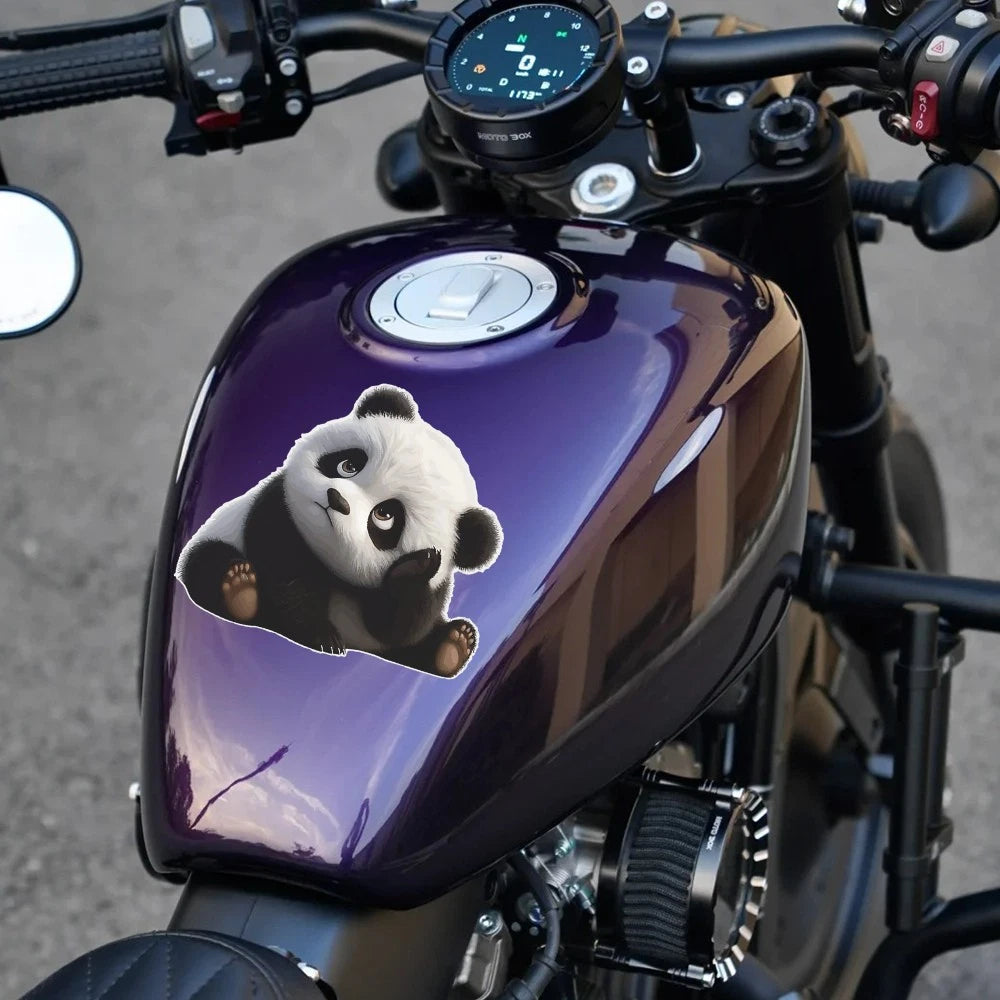 Cute Panda Stickers for Luggage Refrigerator Window