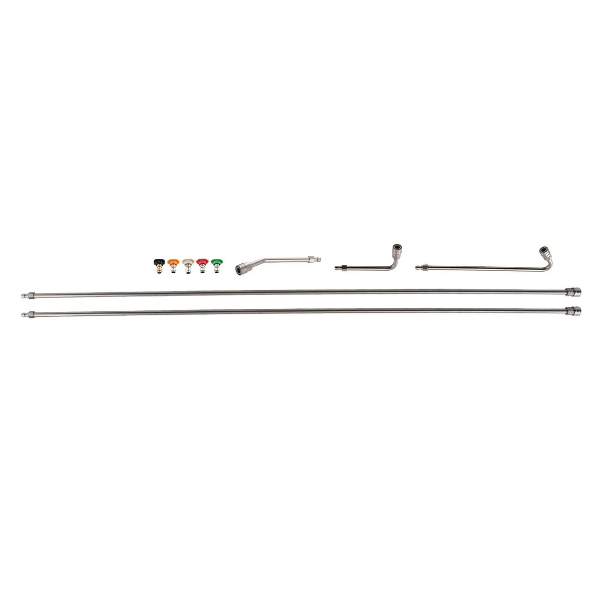 120" Pressure Washer Extension Wand for (Stainless Steel)