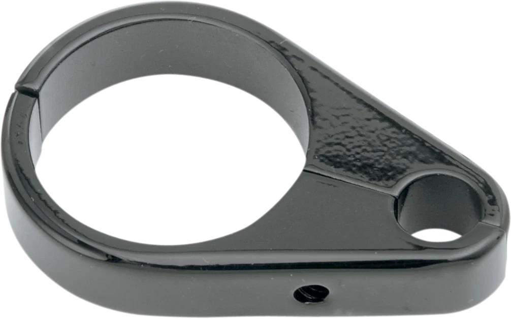 Die-Cast Clutch Cable Clamp for Harley Davidson (1-1/2" Frame, Black) 11-0266GB