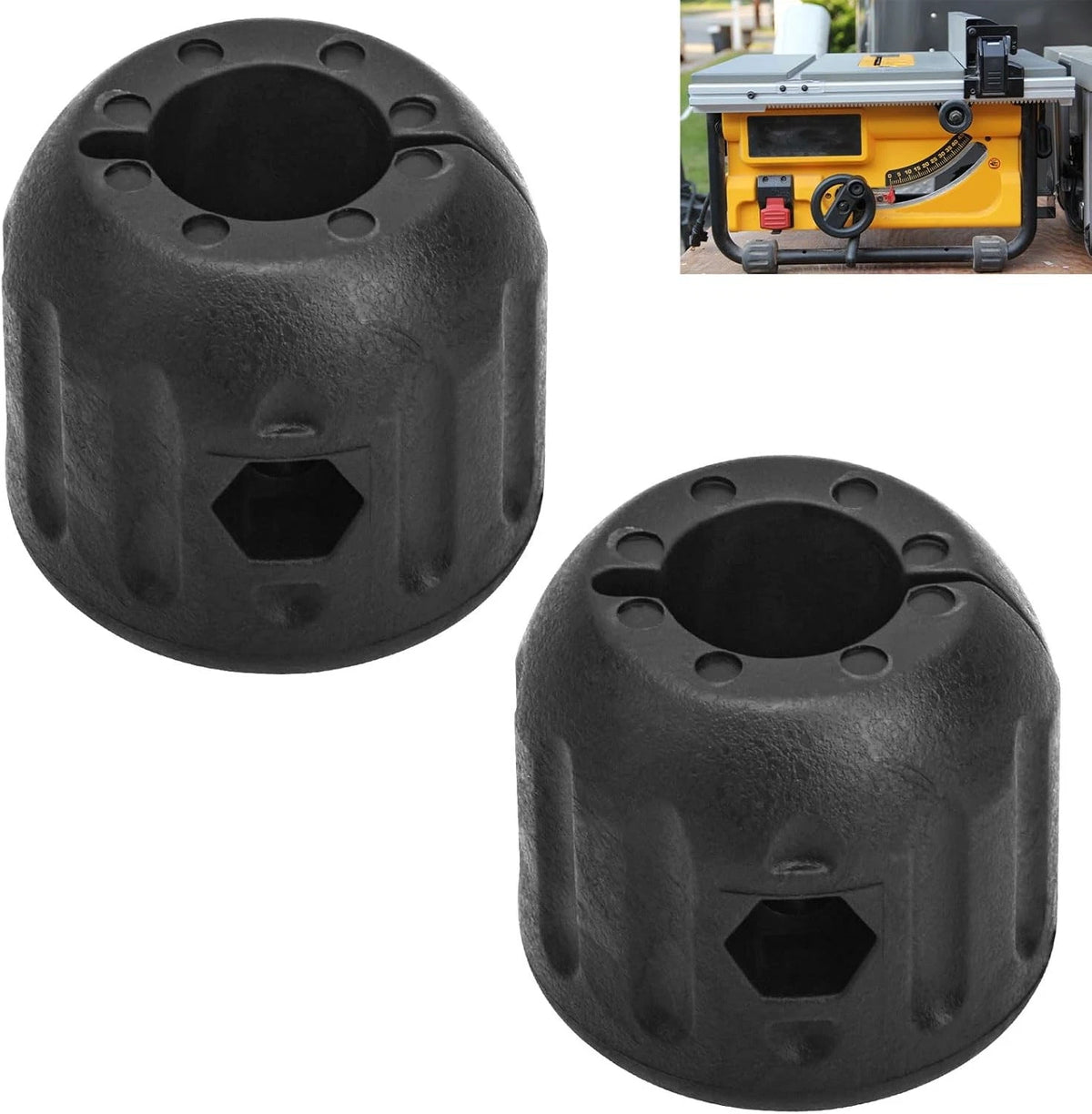 2X Replacement Foot for DeWalt DW745 Table Saw (5140032-87-2PK)