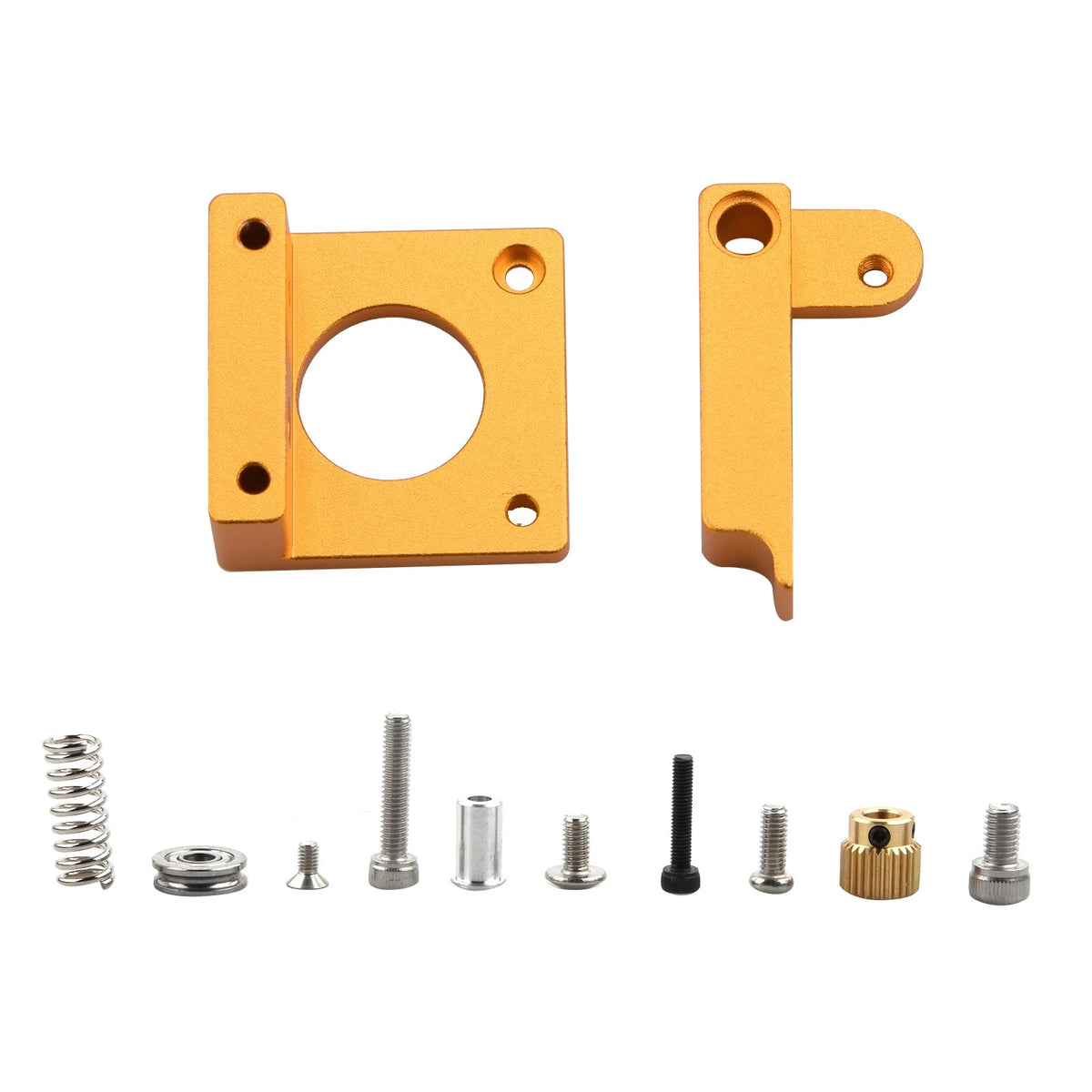 MK8 Extruder Aluminum Block for 3D Printer (1.75mm Filament)