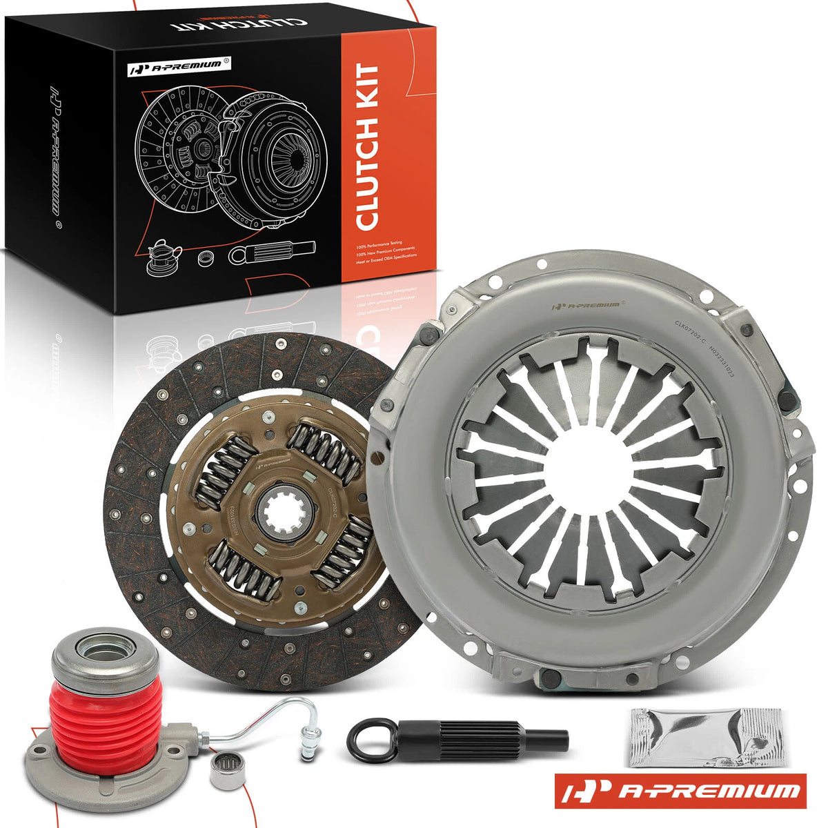 Clutch Kit for Ford Mustang (2005–2010) FMK1028FW, 52542010, K70429-01