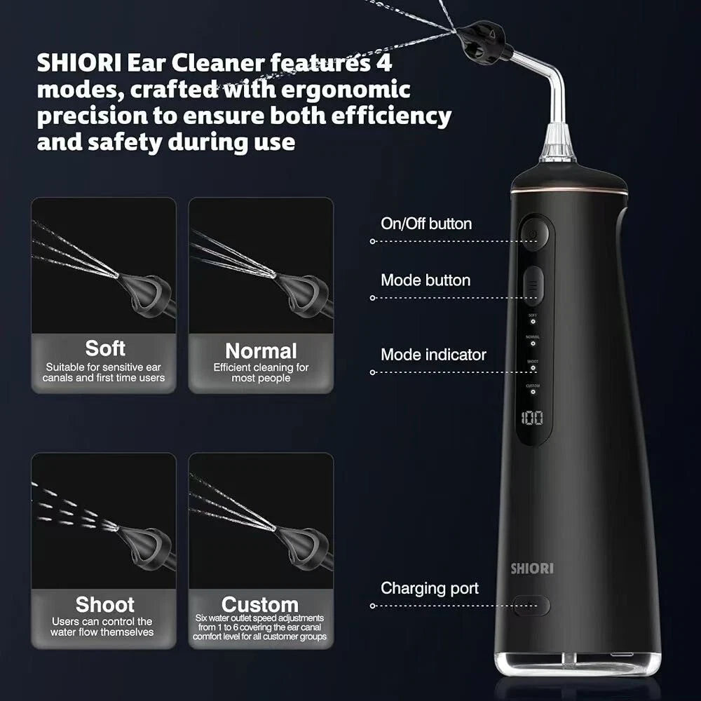 Electric Ear Wax Removal Tool for Ear Cleaning Kits