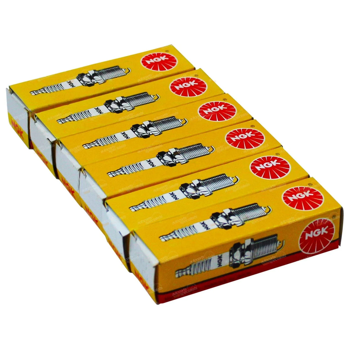 6 x NGK Spark Plugs for Ford Falcon Van XE 6cyl 4.1L (1982-1984)