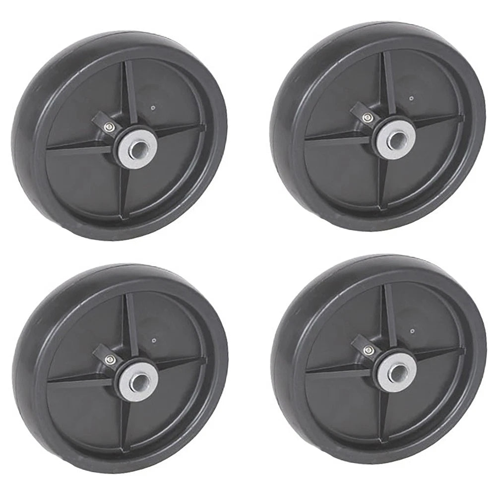 Set of 4 Deck Wheels for John Deere (Fits AM100636)