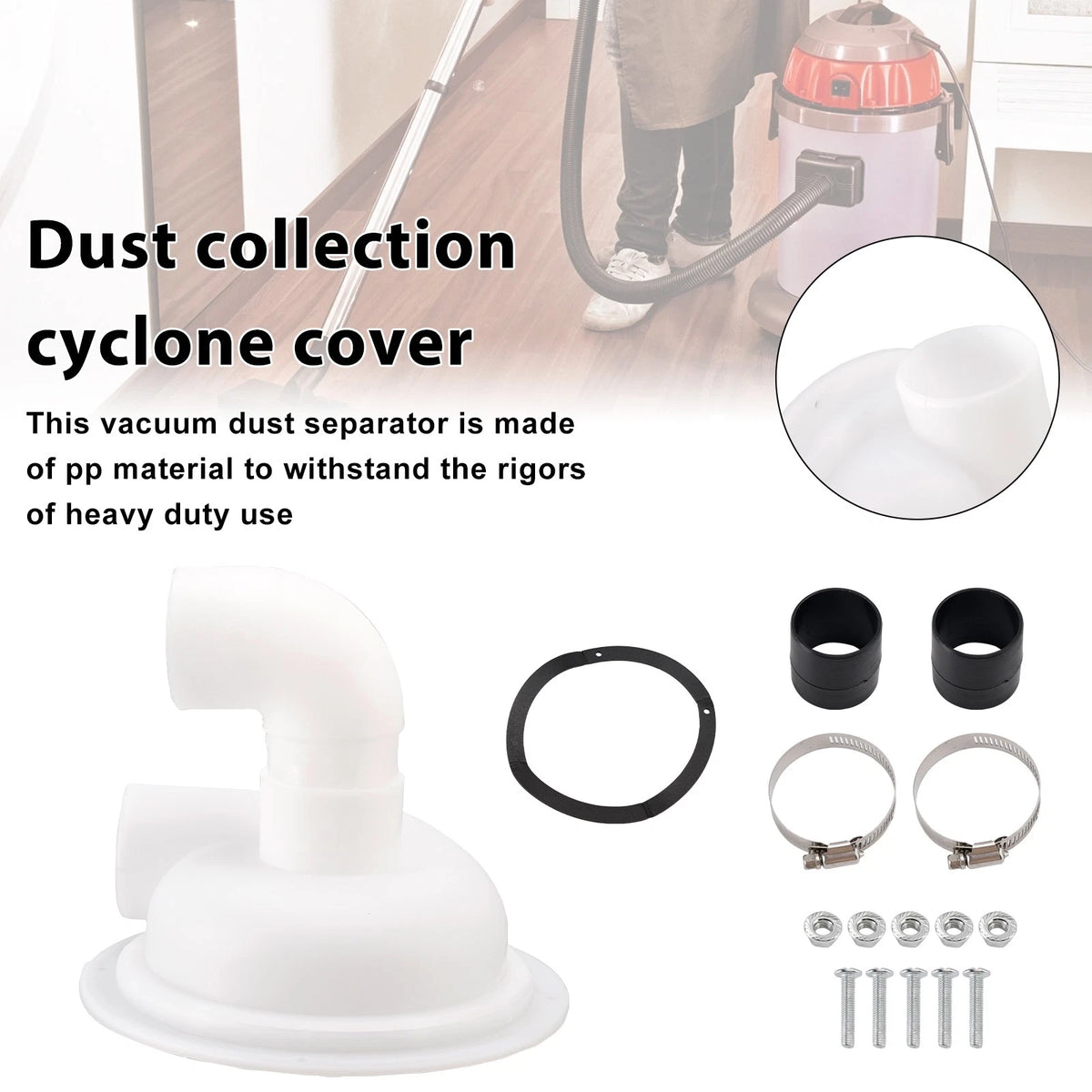 Dust Cyclone Separator Cover for Vacuum Cleaner Parts