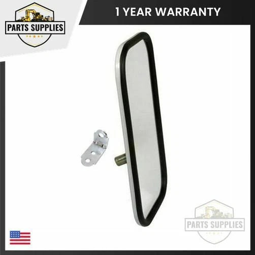 Forklift Mirror 4.5" x 8.5" with Mounting Bracket for Lift Trucks