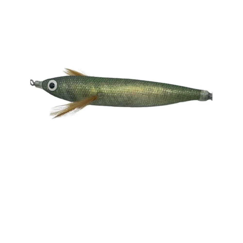 Glow in Dark Shrimp Lure with Rattling Beads for Fishing (12cm)