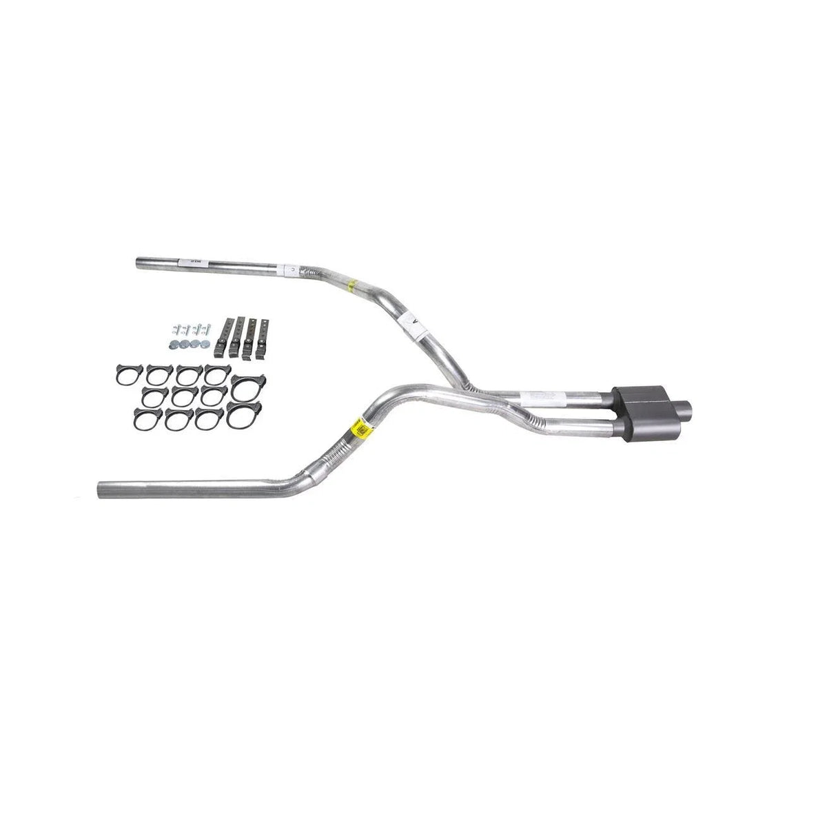 Dual Exhaust 2.5" Pipe & 1 Chamber Muffler for Dakota (1987–1996)