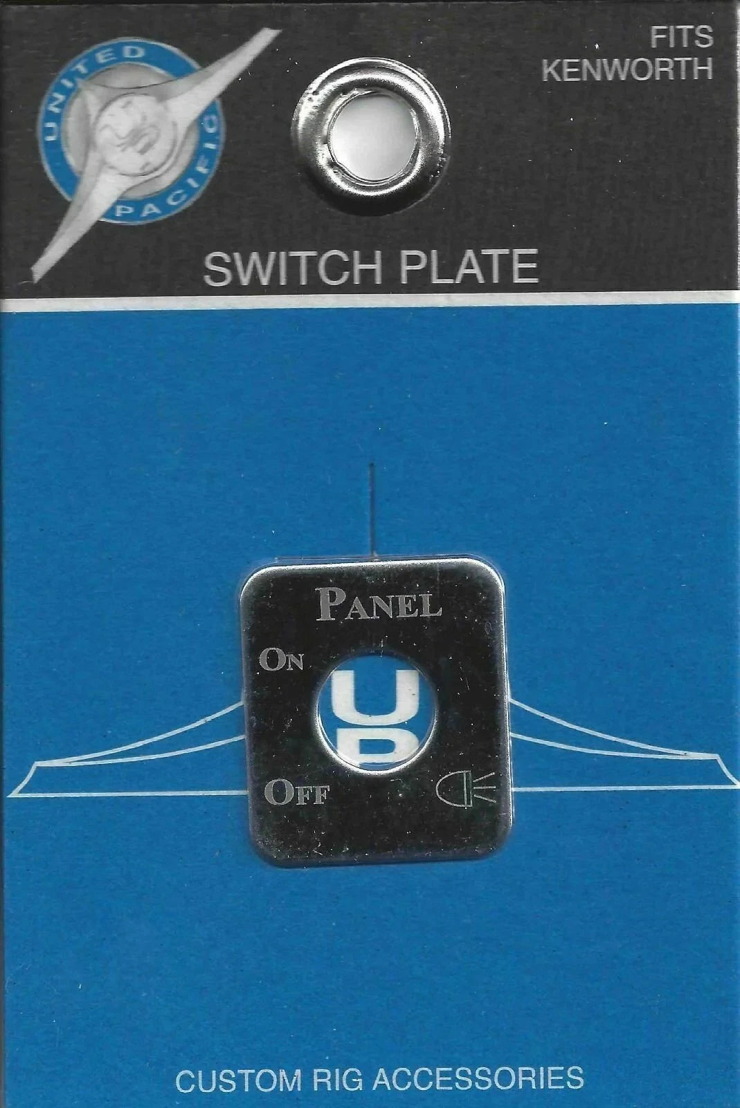 UP Switch Plate for Kenworth Panel Light (48271)