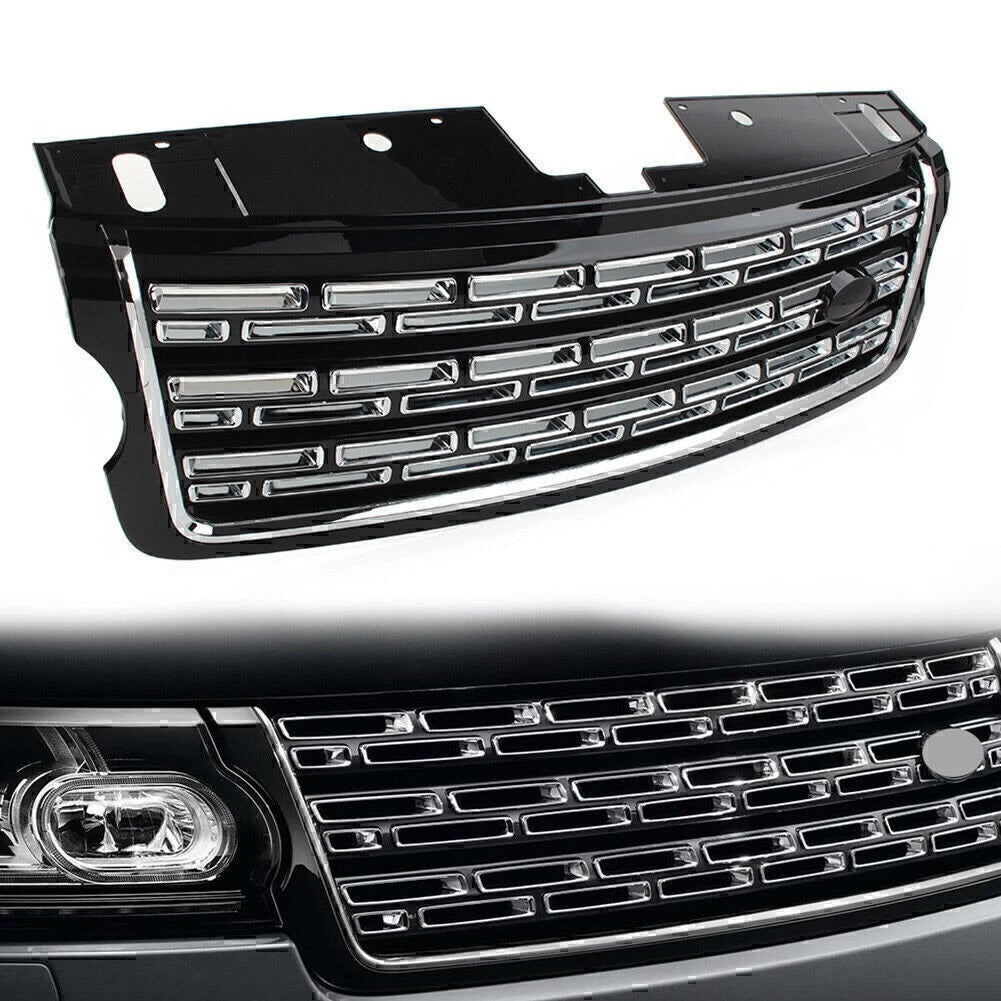 1 Pcs Front Bumper Upper Grille for Land Rover Range Rover (2013–2017) LR083321, LR083321-a