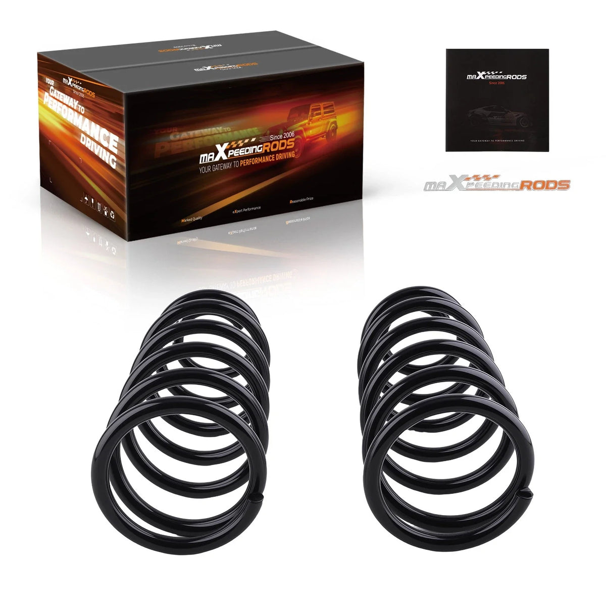 2" Rear Lowering Springs for Ram 1500 Classic (2009–2024) RWD 4WD Drop Coils