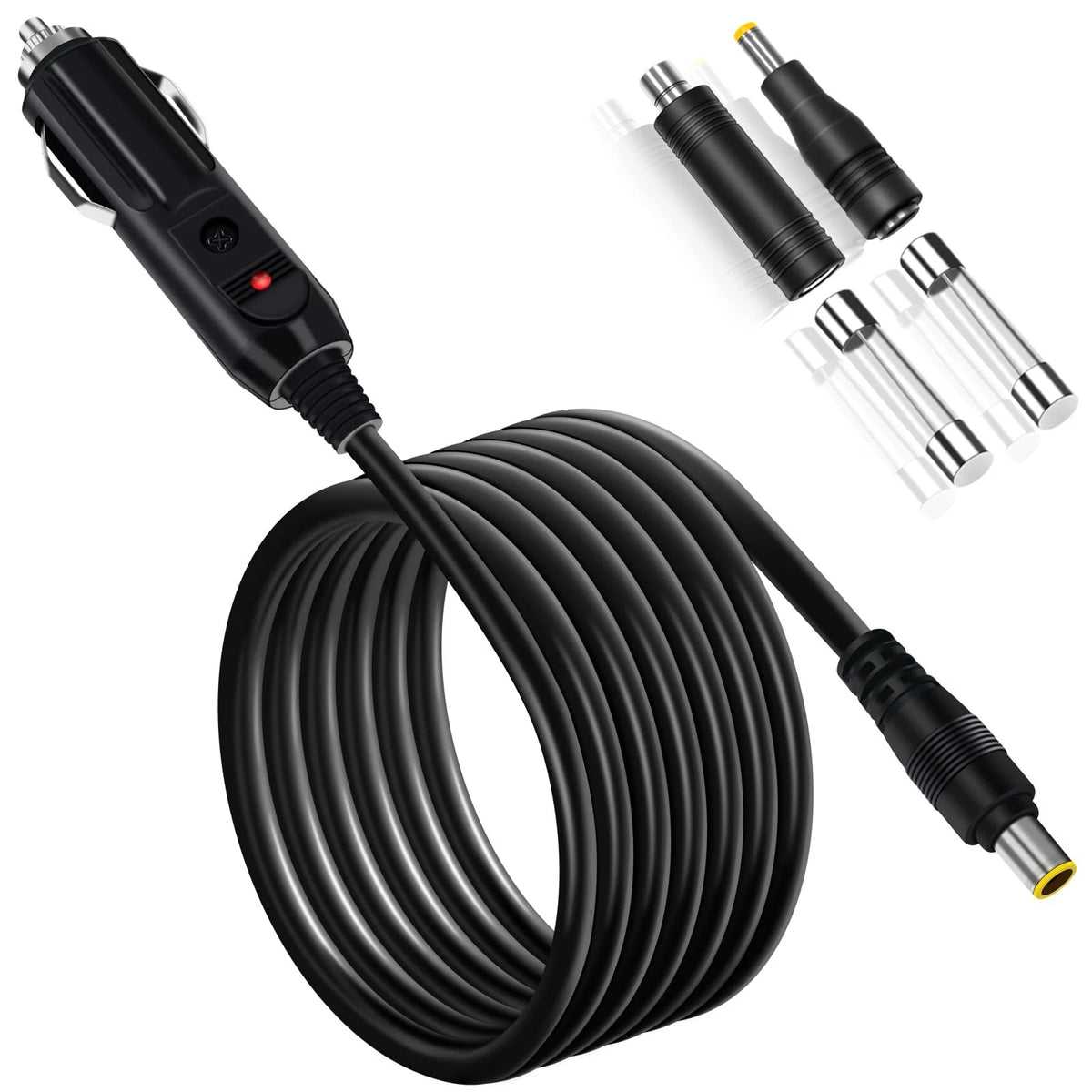14AWG Car Charging Cable for Jackery Portable (6.6 FT / 2 m)
