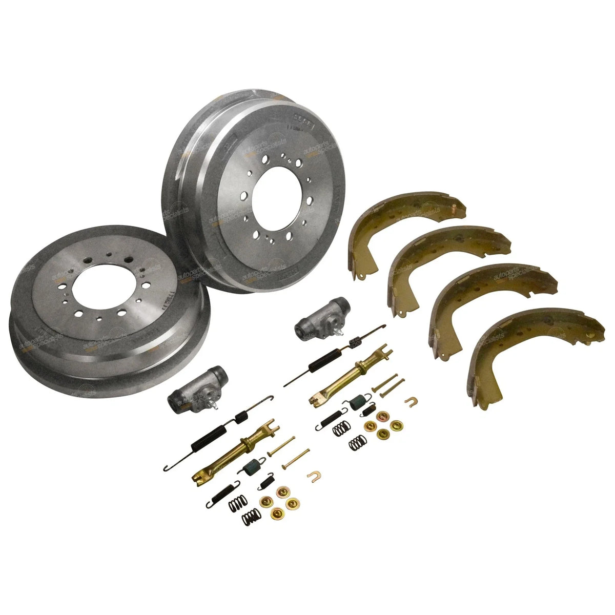 Brake Drums Shoes Wheel Cylinders Kit for Hilux LN107 LN111 (1988–1998)