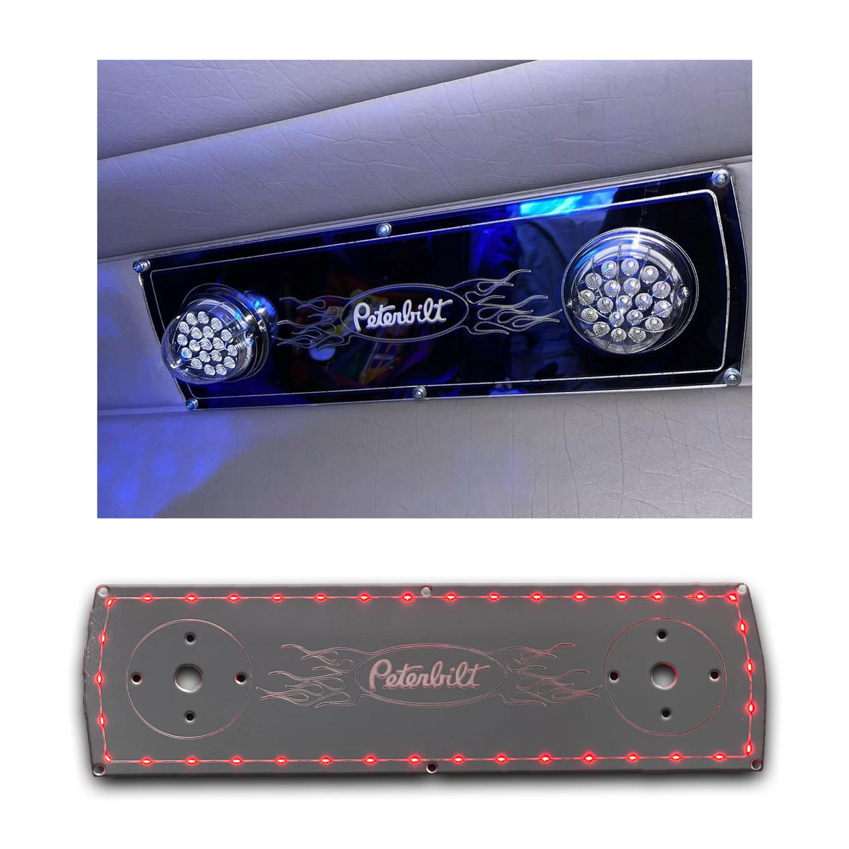 Green LED Roof Light for Peterbilt 379 (64419620100565)