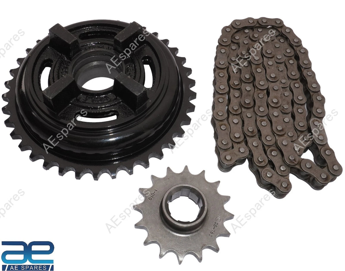 Chain & Sprocket Kit for Royal Enfield Bullet 350 (Old Models)