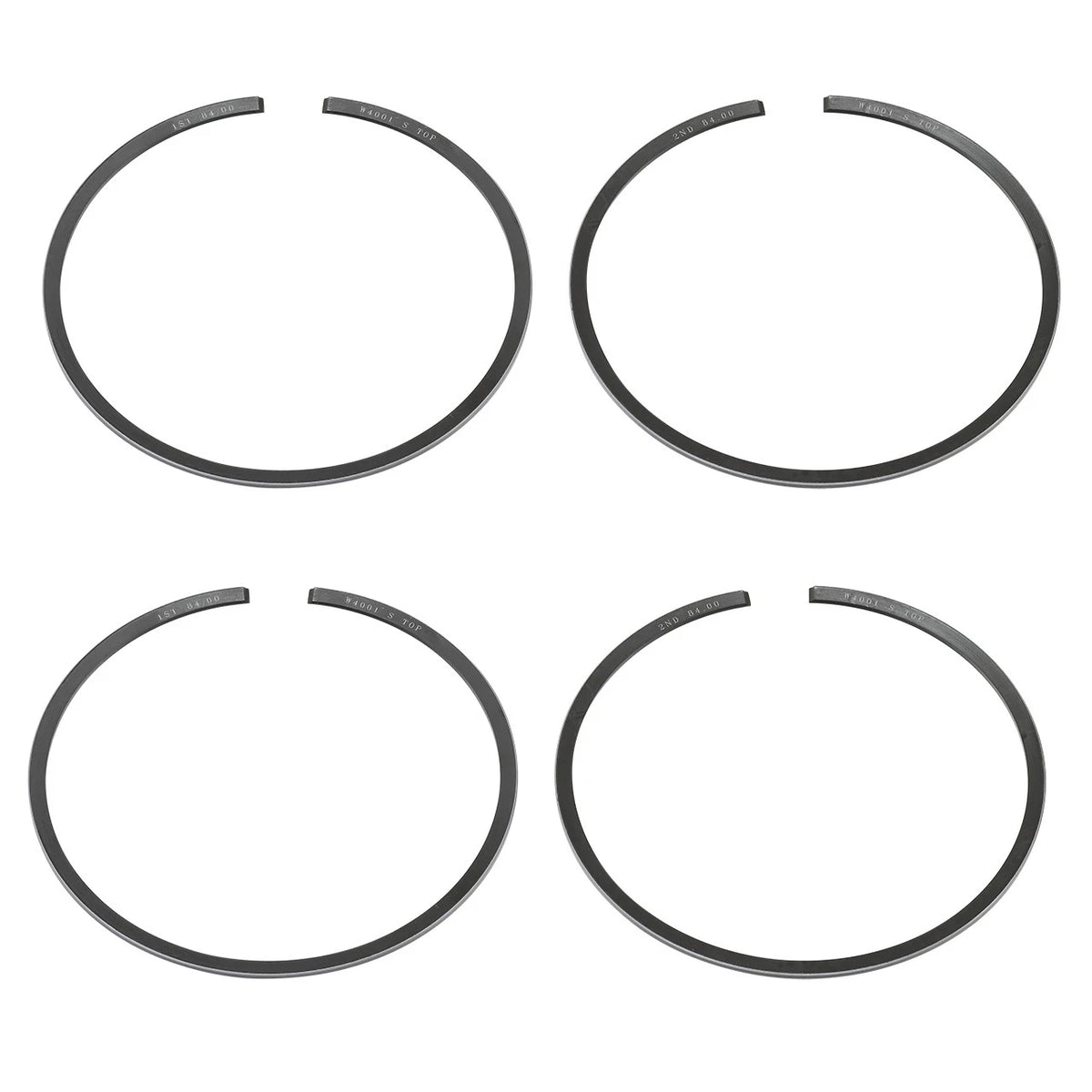 2 Piston Ring Kits for Yamaha 760 PWC (1996–2000) NW-40001R