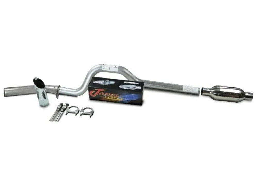 Single 3" Exhaust Kit for Chevy GMC 1500 (2019–2025) - Jones Turbine Slash Corner