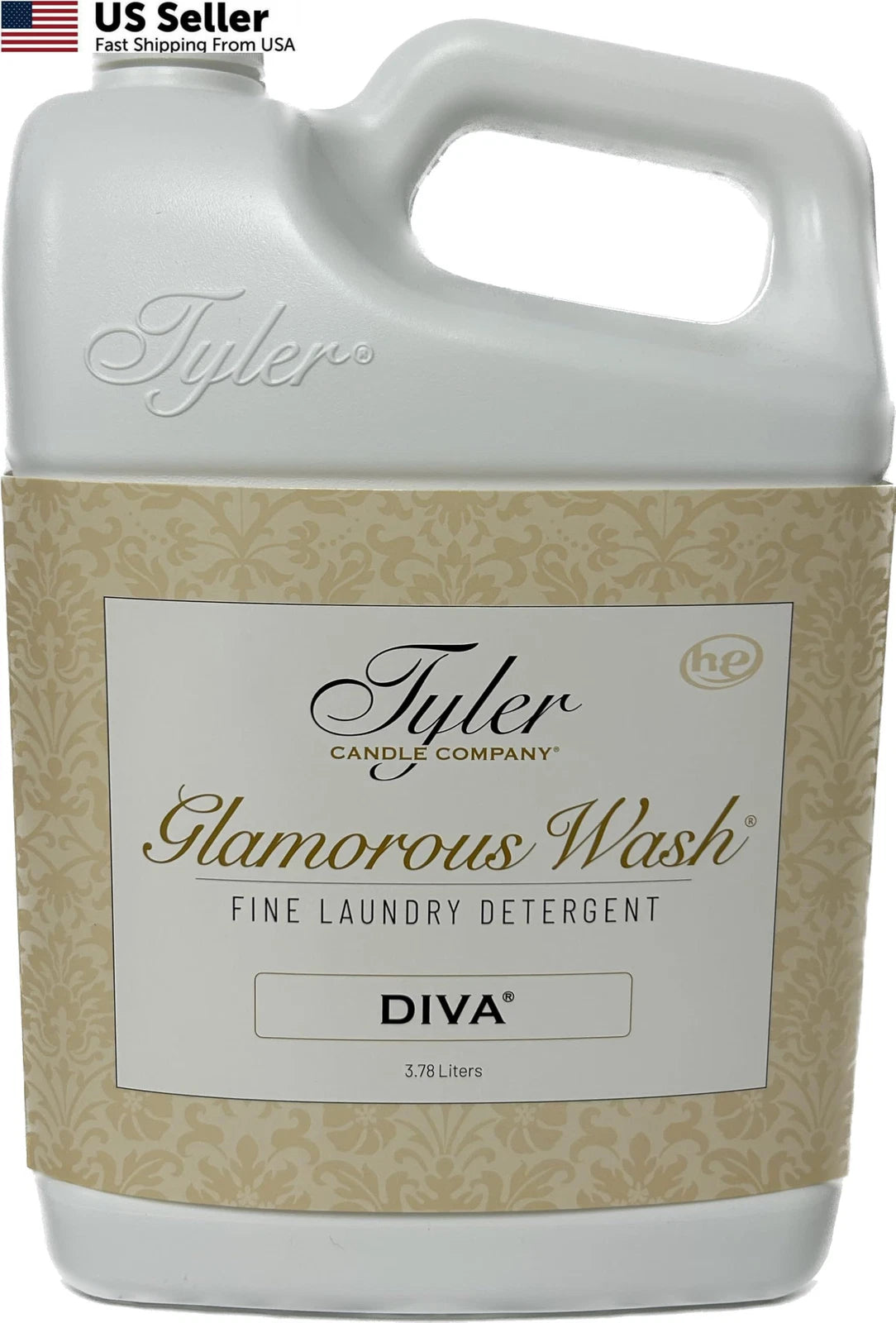 Gallon Glam Wash Laundry Detergent for Diva (Pack of 1)