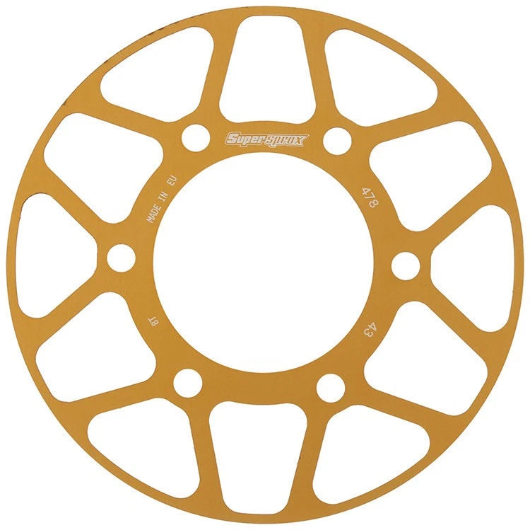 Supersprox Gold Rear Sprocket for (RACD-478-43-GLD)