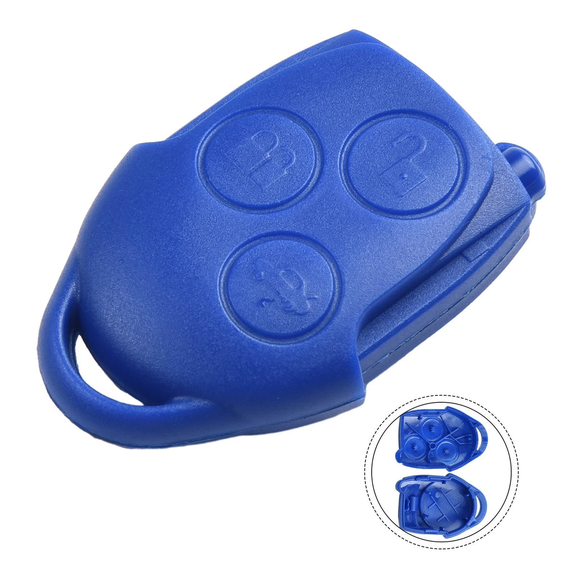 Remote Key Shell Case for Transit Connect MK7 (2014–2023) 3 Button