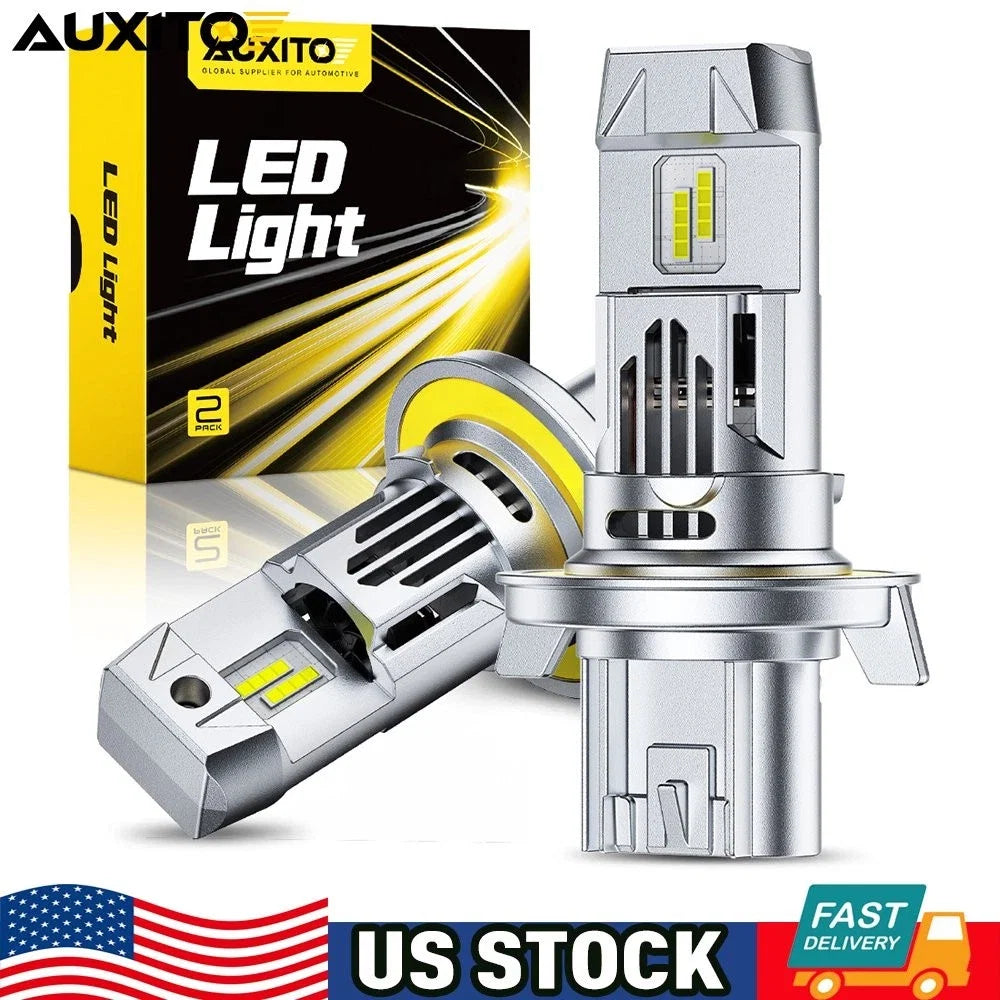 2X H13 9008 LED Headlight Bulbs for AUXITO (40000LM)